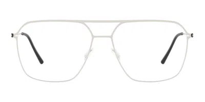 Ic! Berlin M1658 Mb 11 Men's Glasses, White, Size 57