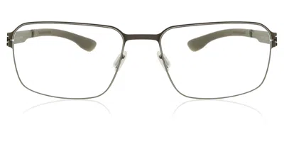 Ic! Berlin M1660 Mb 13 Men's Glasses, Grey, Size 54 In Gray
