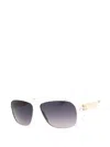 Ic! Berlin Marble-effect Pilot-frame Sunglasses In Multi