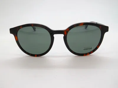 Pre-owned Ic! Berlin Ic Berlin Marco M. Magma/green Polarized 50mm Sunglasses
