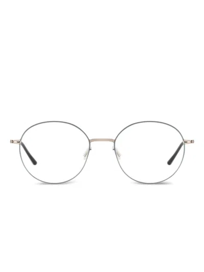 Ic! Berlin Brille Mit Rundem Gestell In Gray