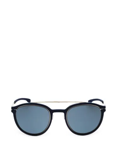 Ic! Berlin Round-frame Sunglasses In Multi