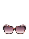 Ic! Berlin Square-frame Sunglasses In Pink