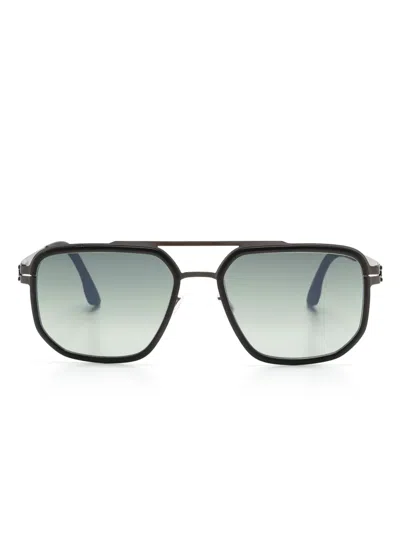 Ic! Berlin Tantal Sunglasses In Black