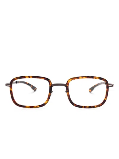 Ic! Berlin Turo Glasses In Brown