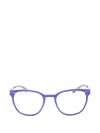 Ic! Berlin Westside Square-frame Glasses In Blue