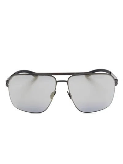 Ic! Berlin X Mercedes Benz Mb 14 Sunglasses In Black