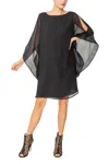 Ic Collection Filled With Love Dress In Black In Black