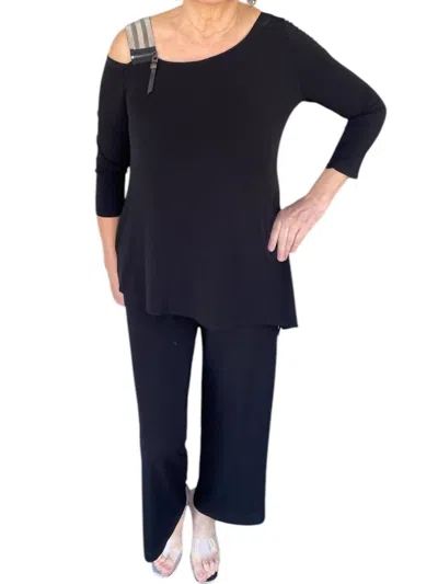 Ic Collection Livin' On Love 1 Pc Set In Black