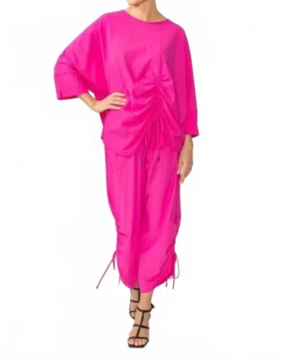 Ic Collection Pretty In Pink Top In Hot Pink