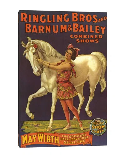 ICANVAS 1910 RINGLING BROS AND BARNUM & BAILEY CIRCUS POSTER BY THE ADVERTISING  ARCHIVES WALL ART