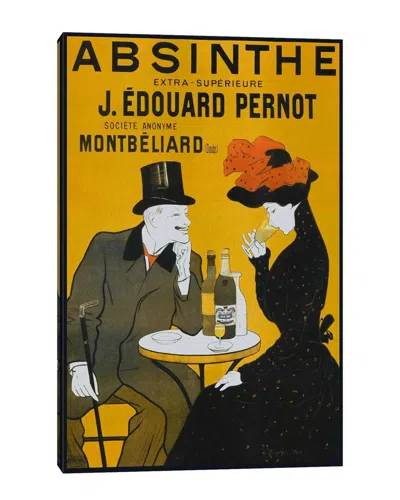 Icanvas Absinthe, Pernot - Vintage Poster Canvas Wall Art