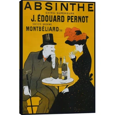 Icanvas Absinthe Vintage Advertisement On Canvas