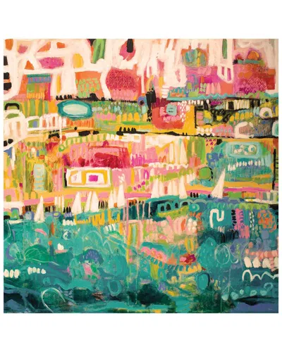 Icanvas Abstract Marina Ii By Karen Fields Wall Art In Multi