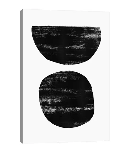 Icanvas Abstraction I Black By Nouveau Prints Wall Art