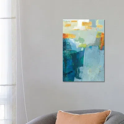 Icanvas Ais By Sue Jachimiec - Graphic Art Print In Wrapped Canvas,no Mat