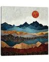 Icanvas Amber Dusk By Spacefrog Designs Wall Art