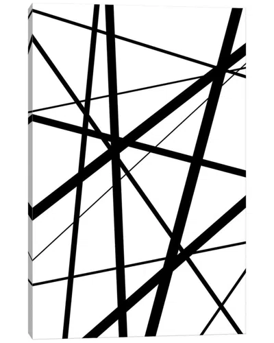 Icanvas And Geo Lines I Wall Art In Black