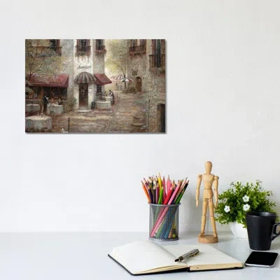 Icanvas Angelo's By Ruane Manning - Painting Print In No Matte,wrapped Canvas
