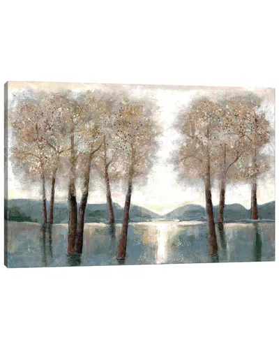 Icanvas Approaching Woods By Doris Charest Wall Art In Gray