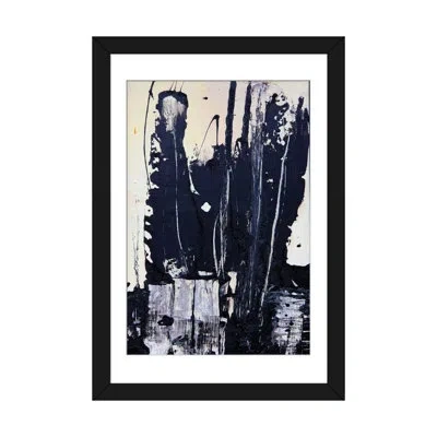 Icanvas Ardor-veneris 1 By Shawn Jacobs Graphic Art On Canvas In Black Framed Paper,white