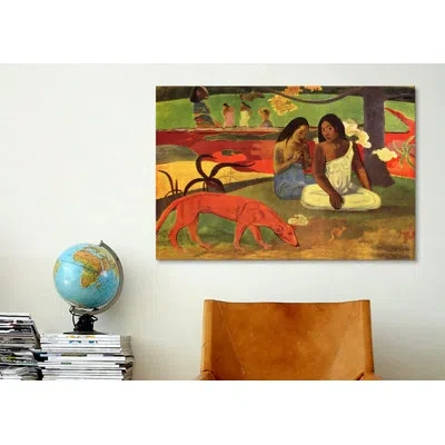 Icanvas 'arearea, 1892' By Paul Gauguin Painting Print On Canvas In No Mat,wrapped Canvas