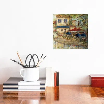Icanvas Arthur's Ii By Ruane Manning - Painting Print In No Matte,wrapped Canvas