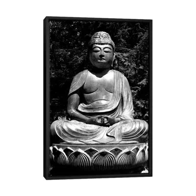Icanvas Asian Buddha Photographic Print On Canvas In Wrapped Canvas,no Mat