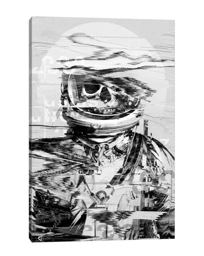 Icanvas Astro Skull Canvas Wall Art