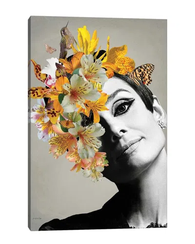 Icanvas Audrey Yellow By Ana Paula Hoppe Wall Art