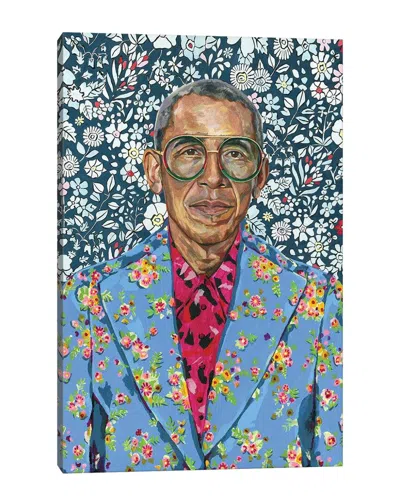 Icanvas Barack By Heather Perry Wall Art In Blue