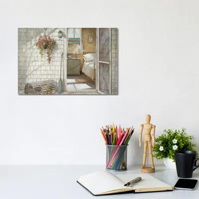 Icanvas Beach Treasures By Ruane Manning - Painting Print In No Matte,wrapped Canvas
