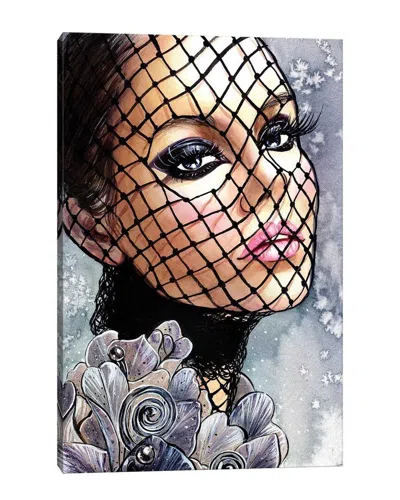 Icanvas Beauty By Sunny Gu Wall Art In Purple