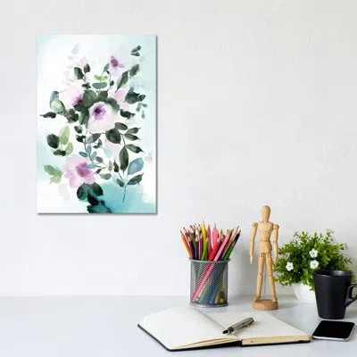 Icanvas Believe Bird By Stephanie Ryan - Graphic Art Print In Wrapped Canvas,no Mat