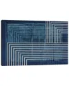 Icanvas Beneath The Dark Blue Waves I Canvas Wall Art
