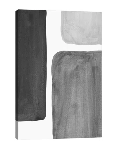 Icanvas Black & White Shapes By Whales Way Wall Art