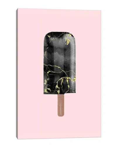 Icanvas Black Marble Popsicle Canvas Wall Art