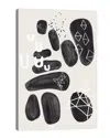 Icanvas Black Ornate Pebbles By Enshape Wall Art