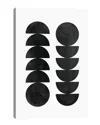 Icanvas Black Shapes By Whales Way Wall Art