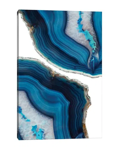 Icanvas Blue Agate Wall Art By Emanuela Carratoni