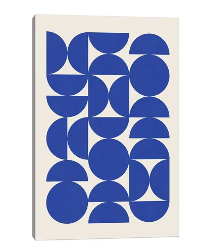Icanvas Blue Matisse Semicircles By Emcdesignlab Wall Art
