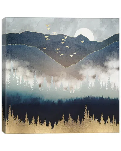 Icanvas Blue Mountain Mist Wall Art