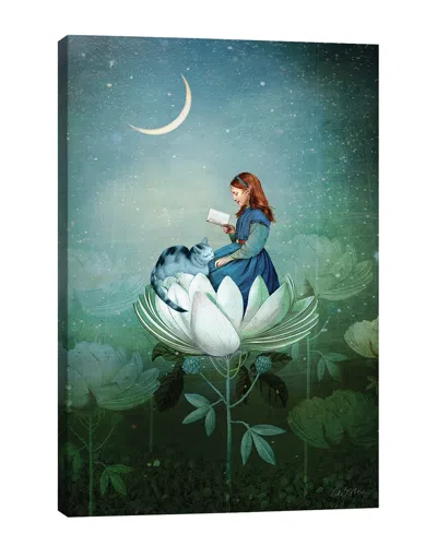 Icanvas Blue Stories Wall Art By Catrin Welz-stein