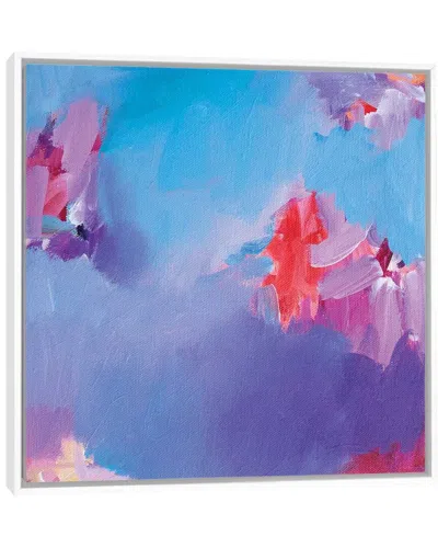 Icanvas Blueberry And Lavender Framed Canvas By Laurel Greenfield Wall Art