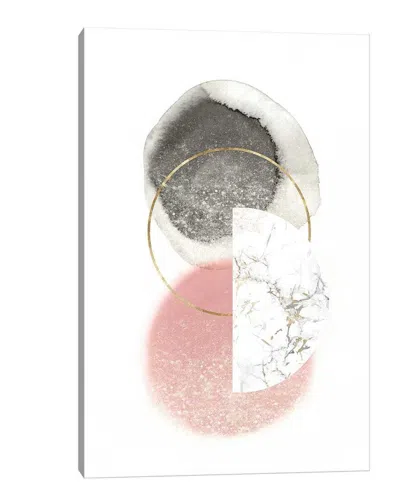 Icanvas Blushing Geo Ii Canvas Wall Art In Multi