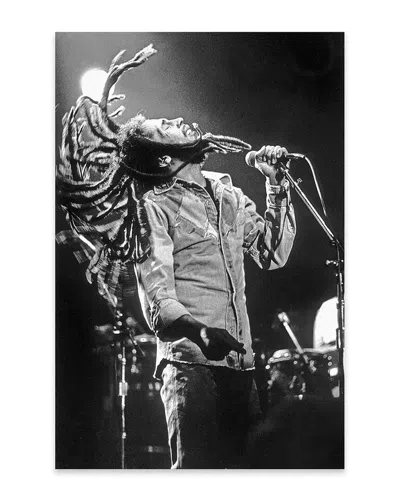 Icanvas Bob Marley In Reggae Concert At Roxy In Black