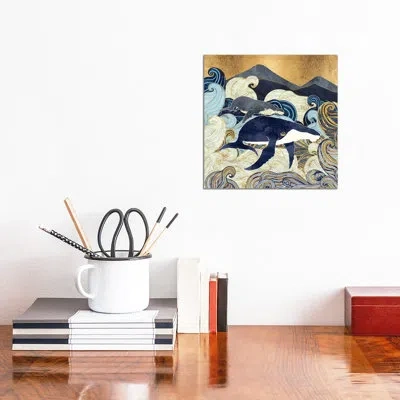 Icanvas Bond Iv - Graphic Art Print In No Matte,wrapped Canvas