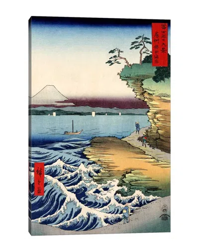 ICANVAS ICANVAS BOSHU KUBOTA NO KAIGAN (THE SEACOAST AT KUBOTA IN AWA PROVINCE) CANVAS WALL ART