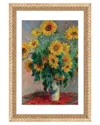 ICANVAS BOUQUET OF SUNFLOWERS, 1881 BY CLAUDE MONET WALL ART