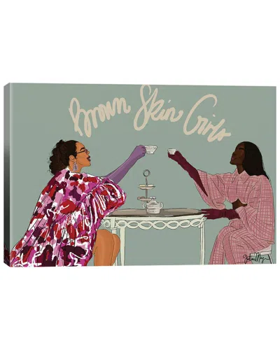 Icanvas Brown Skin Girls Wall Art By Winnie Weston